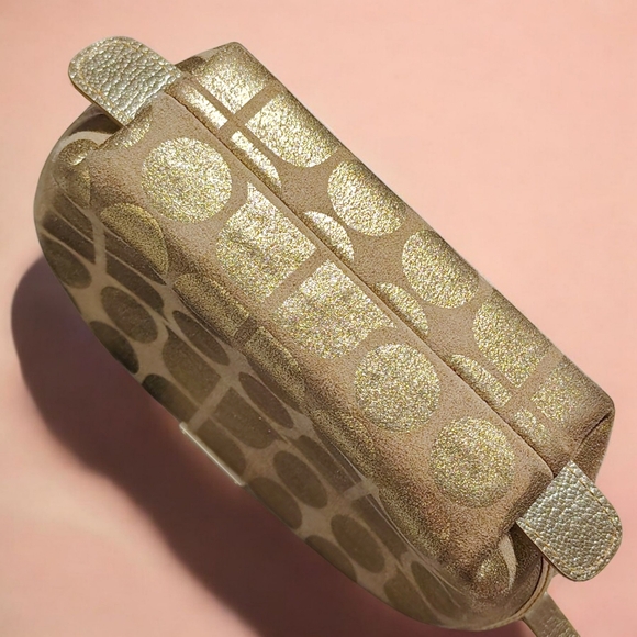 Kate Spade Gold Cosmetic Bag Set - Picture 5 of 7